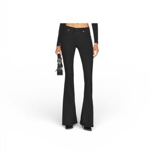 SEROYA Demi Jean in Waxed Black